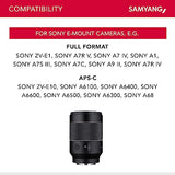 Samyang AF 35mm f/1.4 FE II Lens (Sony E)