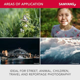 Samyang AF 45mm f/1.8 FE Lens (Sony E)