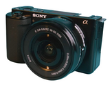 Sony ZV-E10 Mirrorless Camera with 16-50mm Lens (ILCZV-E10L) (Black)