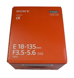 Sony E 18-135mm f/3.5-5.6 OSS Lens (SEL18135, Retail Packing)