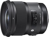 Sigma 24mm f/1.4 DG HSM Art Lens (Nikon)
