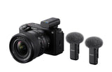 Sony ECM-W3 2-Person Wireless Microphone System with Multi Interface Shoe (2 Transmitters)