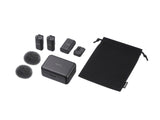Sony ECM-W3 2-Person Wireless Microphone System with Multi Interface Shoe (2 Transmitters)