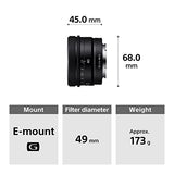 Sony FE 40mm f/2.5 G (SEL40F25G)