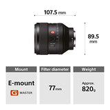 Sony FE 85mm F1.4 GM (SEL85F14GM)