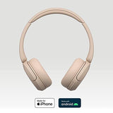 Sony WH-CH520 Wireless Over-Ear Headphone (Beige)