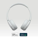 Sony WH-CH520 Wireless Over-Ear Headphone (White)