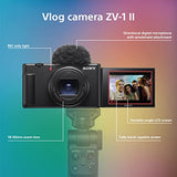 Sony ZV-1 II Digital Camera (Black)