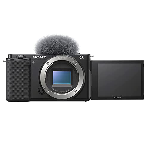 Sony ZV-E10 Mirrorless Camera Body (ILCZV-E10) (Black)