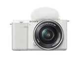Sony ZV-E10 Mirrorless Camera with 16-50mm Lens (ILCZV-E10L) (White)