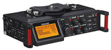 Tascam DR-70D 6-Input / 4-Track Multi-Track Field Recorder with Onboard Omni Microphones