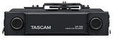 Tascam DR-70D 6-Input / 4-Track Multi-Track Field Recorder with Onboard Omni Microphones