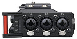 Tascam DR-70D 6-Input / 4-Track Multi-Track Field Recorder with Onboard Omni Microphones