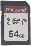 Transcend SDXC 300S UHS-1 U3 (64GB, TS64GSDC300S)