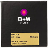 B+W 007 Clear MRC nano master (60mm) (1101523) - Norwich Cameras