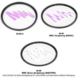 B+W 007 Clear MRC nano master (60mm) (1101523) - Norwich Cameras