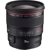 Canon EF 24mm f/1.4L II USM Autofocus Lens - Norwich Cameras