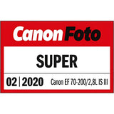 Canon EF 70-200mm f/2.8 L IS III USM Lens TBC