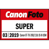 Canon EF 70-200mm f/2.8 L IS III USM Lens TBC