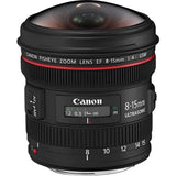 Canon EF 8-15mm f/4 L USM Fisheye Lens Canon