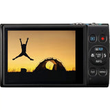 Canon IXUS 285 HS Black camera front view