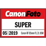 Canon RF 85mm f/1.2L USM - Norwich Cameras
