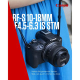 Canon RF-S 10-18mm F4.5-6.3 IS STM Lens + RF 50mm f1.8 STM - Brand New / Sealed Box / Full Warranty / 4549292222012