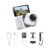Insta360 GO Ultra Tiny Hands-Free 4K Cam (Creator Bundle) (Arctic White) - Brand New / Sealed Box / Full Warranty