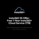 Insta360 X5 8K 360 Action Camera (Black) - Brand New / Sealed Box / Full Warranty / 842126113079 / CINSAAHA-S
