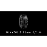 Nikon NIKKOR Z 26mm F/2.8 Lens - Norwich Cameras