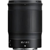 Nikon Z 85mm f/1.8 S Lens TBC