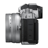 Nikon Z fc Black Mirrorless Camera with 16–50mm VR Lens side view