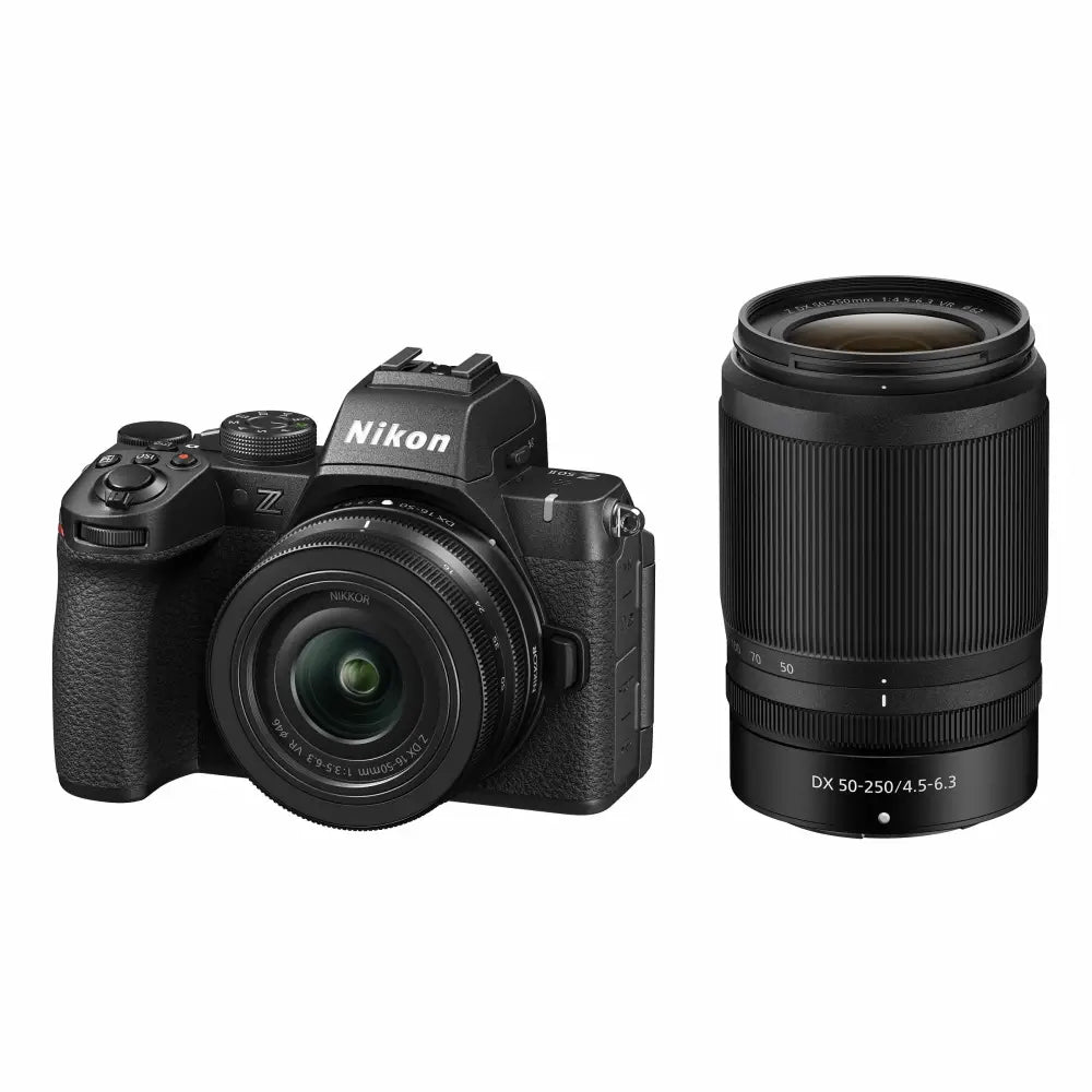 Nikon Z50 II Twin Kit (Z DX 16-50mm & Z DX 50-250mm) – Norwich Cameras