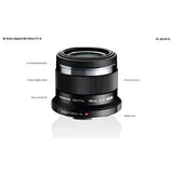 Olympus M.Zuiko 45mm F/1.8 (Black) - Norwich Cameras