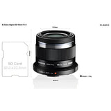 Olympus M.Zuiko 45mm F/1.8 (Black) - Norwich Cameras