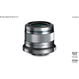Olympus M.Zuiko 45mm F/1.8 (Silver) Olympus