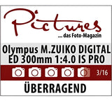 Olympus M.Zuiko ED 300mm f4 IS Pro TBC