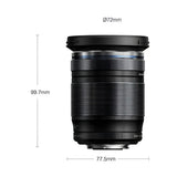 OM System 12-200mm F/3.5-6.3 (Black) - Brand New / Sealed Box / Full Warranty / 4545350052478 / V316030BU000 - OM