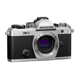 OM System OM-3 Mirrorless Camera Body (Silver) - Brand New / Sealed Box / Full Warranty / 4545350056452 / V210050SW000
