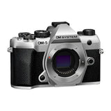 OM System OM-5 Mark II Mirrorless Camera Body (Silver) - Brand New / Sealed Box / Full Warranty / 0810944021239