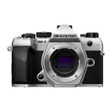 OM System OM-5 Mark II Mirrorless Camera Body (Silver) - Brand New / Sealed Box / Full Warranty / 0810944021239