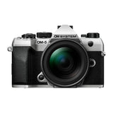 OM System OM-5 Mark II Mirrorless Camera with 12-45mm F/4 Pro Lens (Silver) - Brand New / Sealed Box / Full Warranty