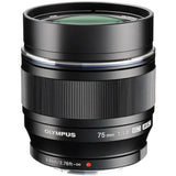 OM System M.Zuiko Digital ED 75mm F1.8 (Black) - Brand New / Sealed Box / Full Warranty / 4545350044145 / 75mm F1.8