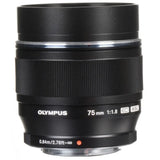 OM System M.Zuiko Digital ED 75mm F1.8 (Black) - Brand New / Sealed Box / Full Warranty / 4545350044145 / 75mm F1.8