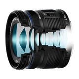 OM SYSTEM M.Zuiko Digital ED 9-18mm F/4-5.6 II Lens - Norwich Cameras