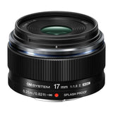 OM System M.Zuiko ED 17mm f/1.8 II Lens (Black) - Brand New / Sealed Box / Full Warranty / 4545350056643 / V336020BW000
