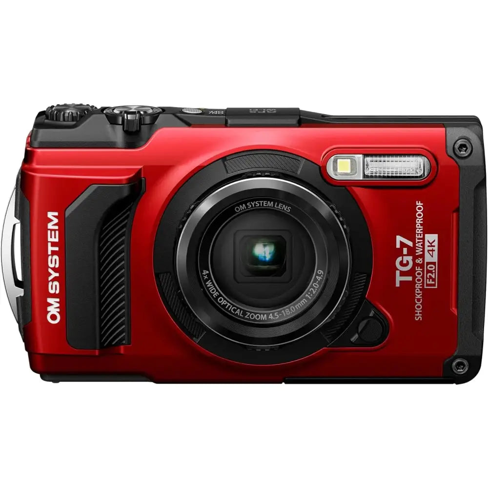 OM SYSTEM TG-7 レッド 本体 OM System Tough TG-7 (Red) – Norwich Cameras