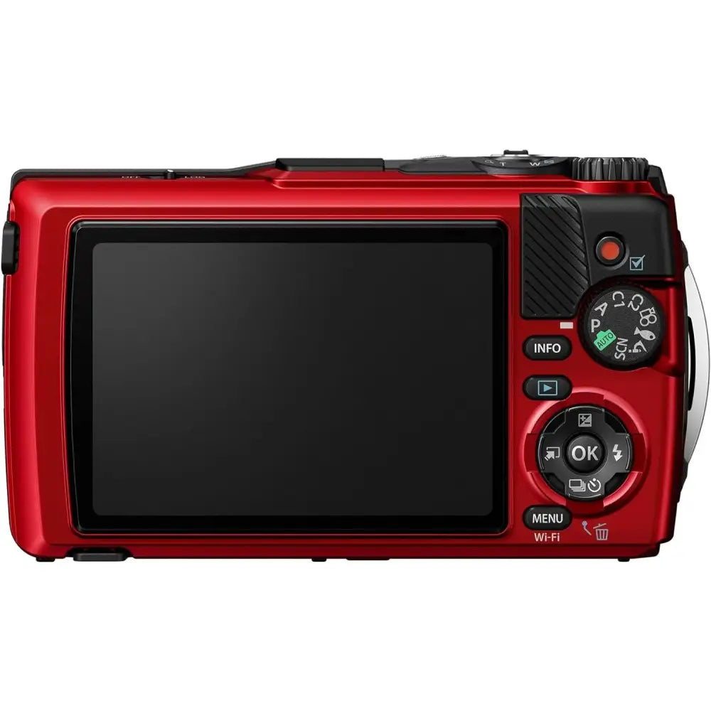 OM System Tough TG-7 (Red) – Norwich Cameras