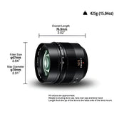 Panasonic 42.5mm F1.2 ASPH. POWER O.I.S. (HNS043E) - Norwich Cameras