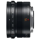 Panasonic LEICA DG SUMMILUX 15mm F1.7 ASPH Black (HX015 ) - Norwich Cameras